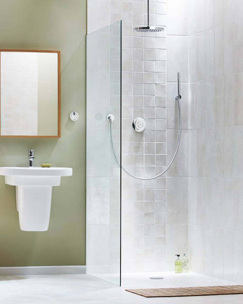Example image of Aqualisa Rise Digital Shower With Remote, Hand Shower & Fixed Head (HP).