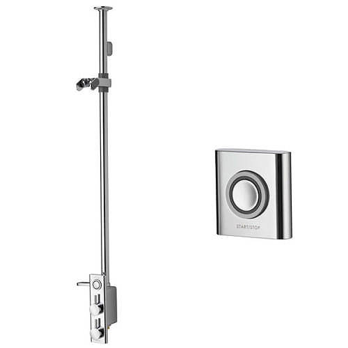 Larger image of Aqualisa HiQu Exposed Smart Shower Valve With Remote Control (HP, Combi).