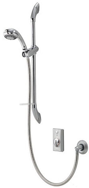 Example image of Aqualisa Visage Digital Concealed Shower With Slide Rail (Gravity Pumped).