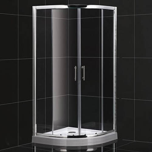 Larger image of Crown Quadrant Shower Enclosure With Standard Tray 800x1750mm.