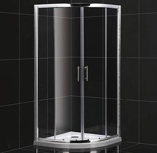 Larger image of Crown Quadrant Shower Enclosure With Slimline Tray 900x1750mm.