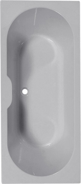 Larger image of Aquaestil Calisto Double Ended Bath.  1700x700mm.