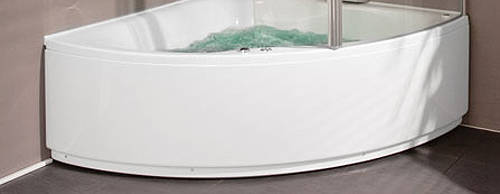 Larger image of Aquaestil Gloria Front Corner Bath Panel (1400mm).