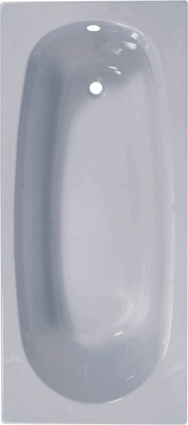 Larger image of Aquaestil Mercury Acrylic Bath.  1500x700mm.