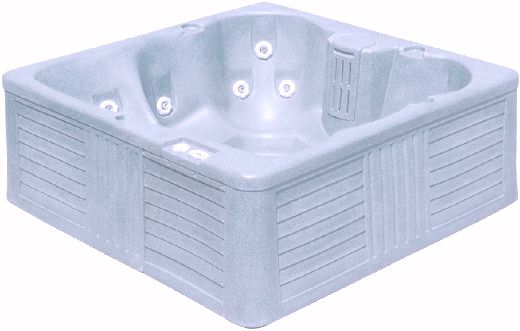Larger image of Hot Tub Axiom spa hot tub. 5 person + free steps & starter kit (Onyx).