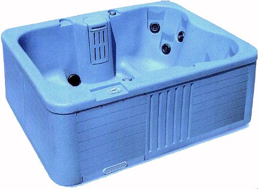 Larger image of Hot Tub Matrix spa hot tub. 4 person + free steps & starter kit (Sea Spray).