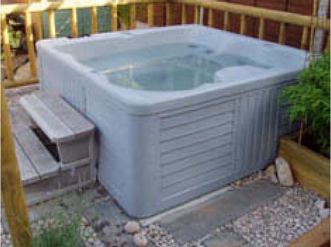 Example image of Hot Tub Matrix spa hot tub. 4 person + free steps & starter kit (Sea Spray).