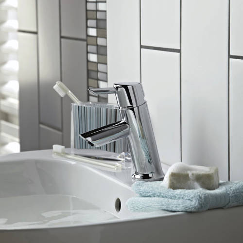 Example image of Bristan Acute Mono Basin Mixer Tap (Chrome).