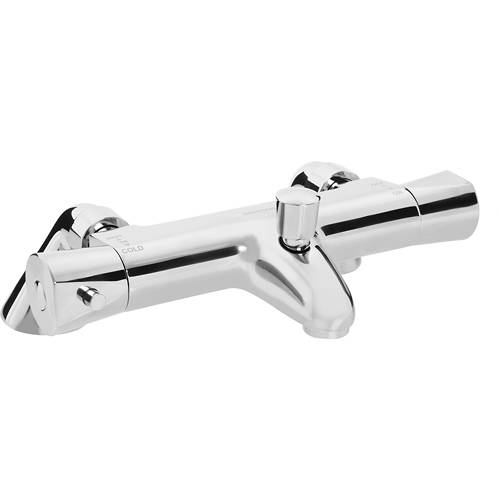 Larger image of Bristan Artisan Thermostatic Bath Shower Mixer Tap (Chrome).