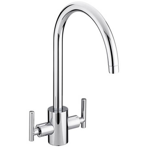 Larger image of Bristan Kitchen Easy Fit Artisan Mixer Kitchen Tap (TAP ONLY, Chrome).