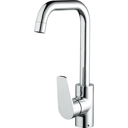 Larger image of Bristan Kitchen Easy Fit Blueberry Mixer Kitchen Tap (TAP ONLY, Chrome).