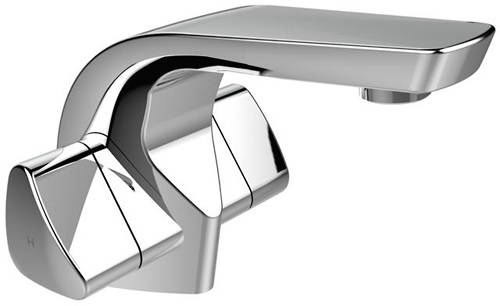 Larger image of Bristan Bright Mono Basin Mixer Tap With Clicker Waste (Chrome).