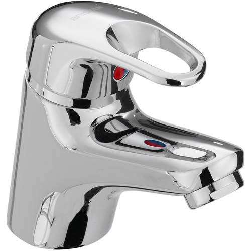 Larger image of Bristan Cadet Mono Basin Mixer Tap With Clicker Waste (Chrome).