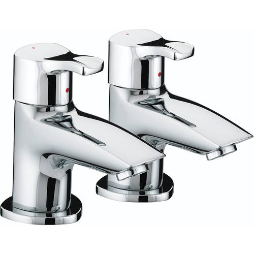 Bristan Capri Bath Taps (Pair, Chrome).