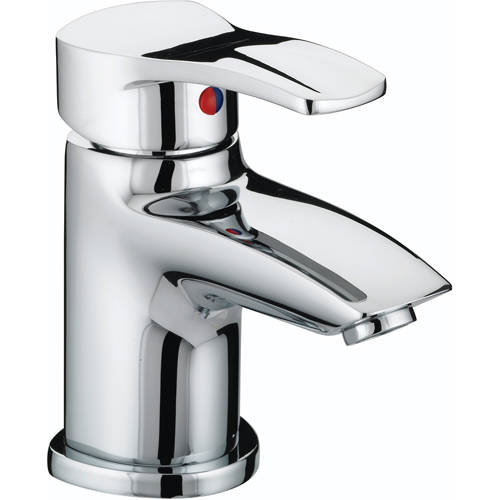 Larger image of Bristan Capri Eco Mono Basin Mixer Tap With Pop Up Waste (4 Litres Min).