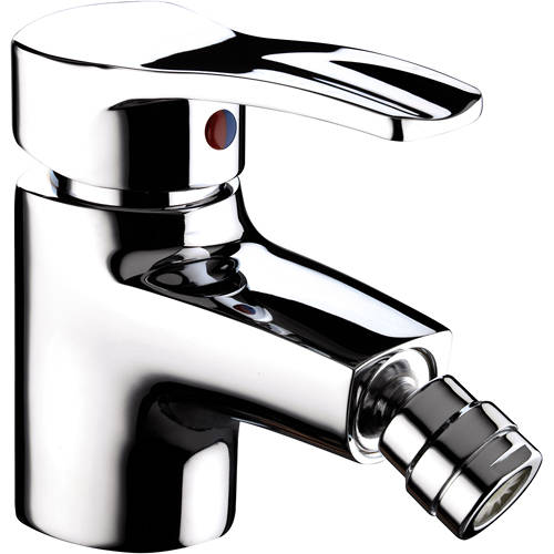 Larger image of Bristan Capri Bidet Mixer Tap With Pop Up Waste (Chrome).