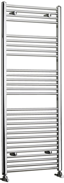 Larger image of Bristan Heating Capri Electric Thermo Radiator (Chrome). 600x1000mm.