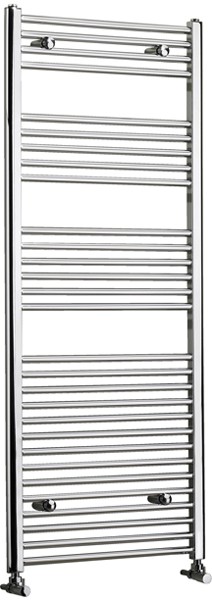 Larger image of Bristan Heating Capri Electric Bathroom Radiator (Chrome). 600x1750mm.