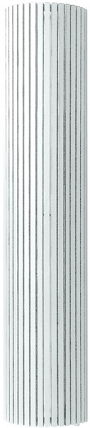 Larger image of Bristan Heating Carre 180 Bathroom Radiator (White). 530x1400mm.