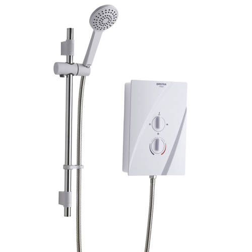 Larger image of Bristan Cheer Electric Shower 8.5kW (White).