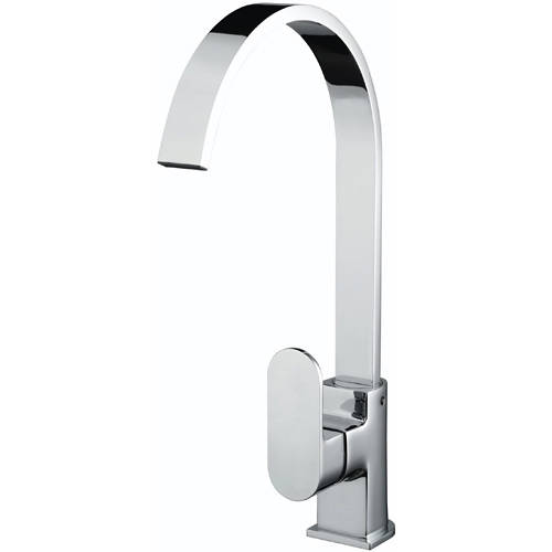 Larger image of Bristan Kitchen Cherry Easy Fit Mixer Kitchen Tap (Chrome).