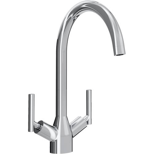 Larger image of Bristan Kitchen Easy Fit Chive Mixer Kitchen Tap (TAP ONLY, Chrome).