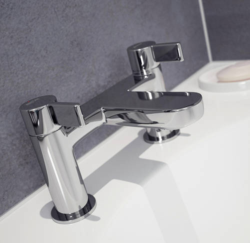 Example image of Bristan Clio Bath Filler Tap (Chrome).