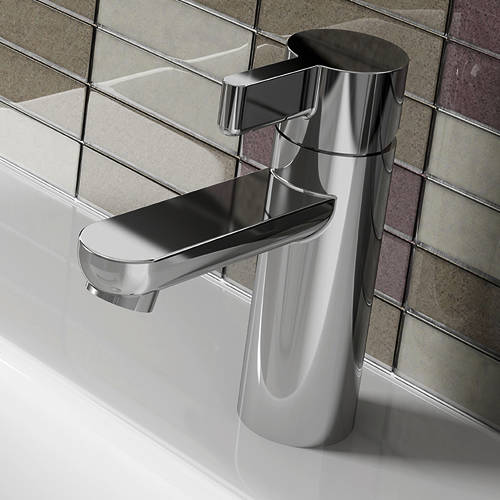 Example image of Bristan Clio Basin & Bath Shower Mixer Tap Pack (Chrome).