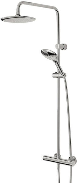 Larger image of Bristan Claret Thermostatic Bar Valve With Rigid Riser & Handset.