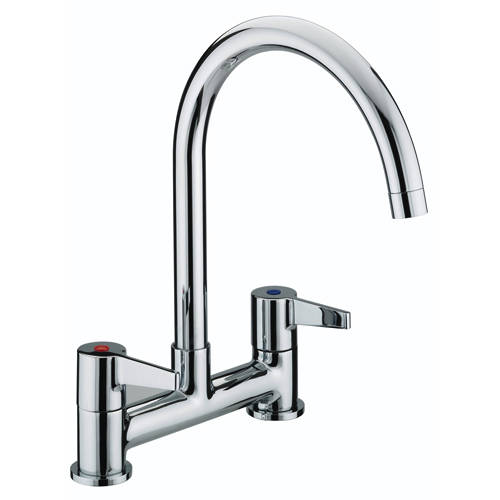 Larger image of Bristan Kitchen Design Mixer Kitchen Tap (Lever, Chrome).