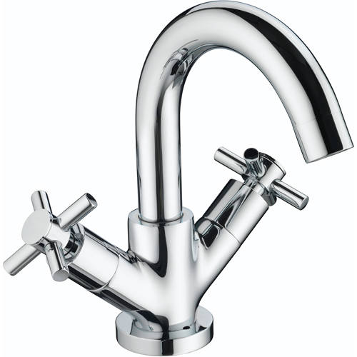 Larger image of Bristan Decade Mono Basin Mixer Tap With Clicker Waste (Chrome).