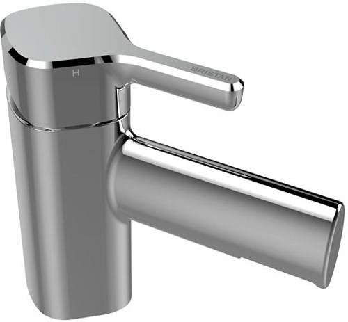 Example image of Bristan Flute Mono Basin Mixer & 1 Hole Bath Filler Tap Pack (Chrome).