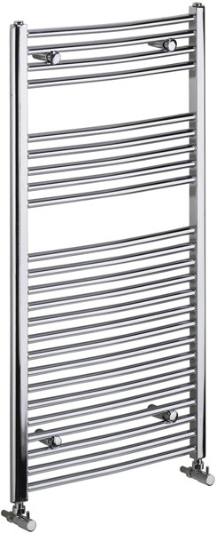 Larger image of Bristan Heating Gina Electric Thermo Radiator (Chrome). 600x700mm.
