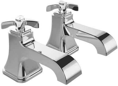 Larger image of Bristan Glorious Bath Taps (Chrome).