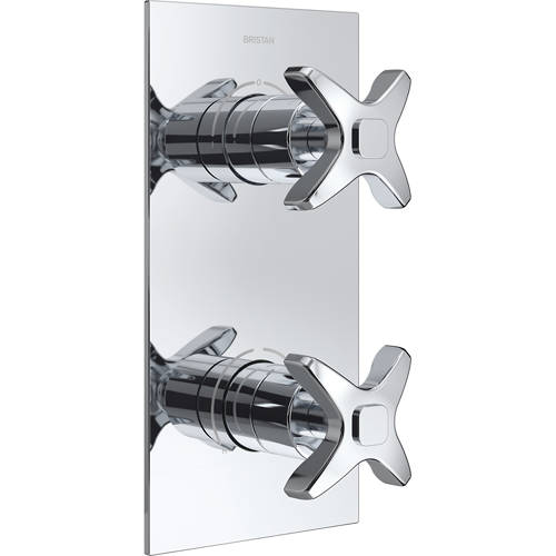 Larger image of Bristan Glorious Concealed Shower Valve (2 Outlets, Chrome).