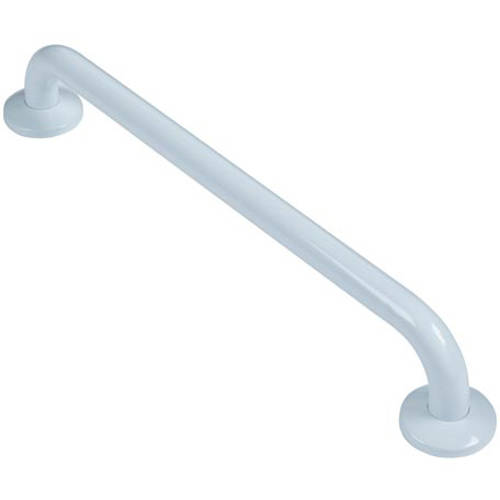 Bristan White Commercial Long Grab Rail 600Mm (White).