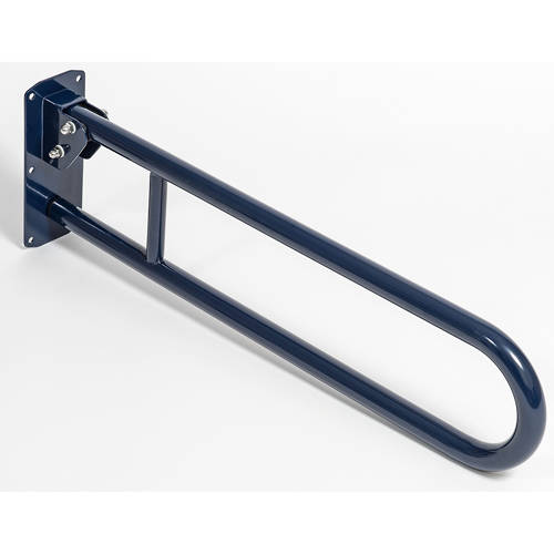 Bristan Blue Commercial Hinged Grab Rail 800Mm (Blue).