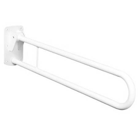 Bristan White Commercial Hinged Grab Rail 800Mm (White).