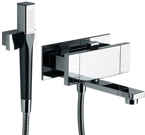 Larger image of Damixa G-Type Wall Mounted Bath Shower Mixer Tap With Shower Kit 72100.