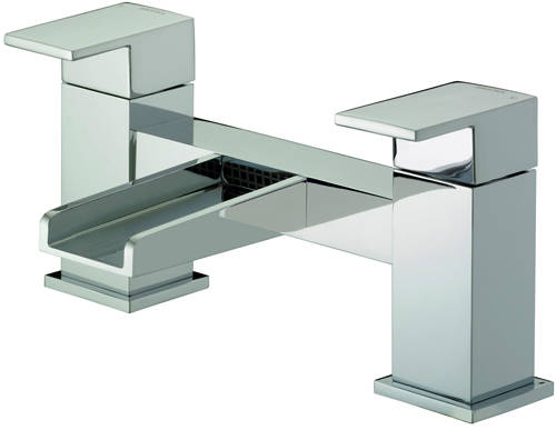 Larger image of Bristan Hampton Waterfall Bath Filler Tap (Chrome).