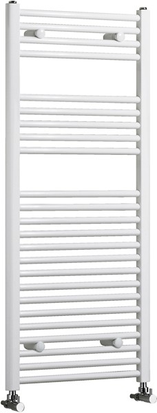 Larger image of Bristan Heating Hellini Electric Bathroom Radiator (White). 400x600mm.