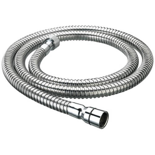 Bristan Accessories Cone To Nut Shower Hose (1.5M, 8Mm, Chrome).