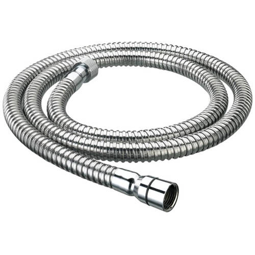 Bristan Accessories Cone To Nut Shower Hose (2M, 8Mm, Chrome).