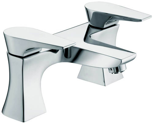 Bristan Hourglass Bath Filler Tap (Chrome).