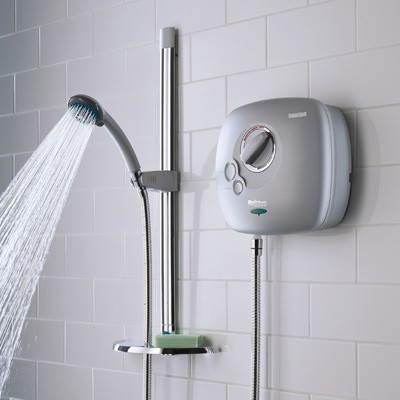 Larger image of Bristan Power Showers 1500 Thermostatic Power Shower In Matt Chrome.