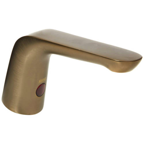 Example image of Bristan Commercial Temperature Control Sensor Basin Tap (Anique Bronze).