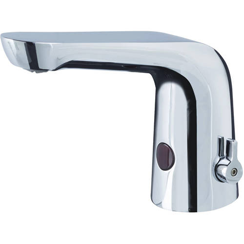 Bristan Light Commercial Temperature Control Sensor Basin Tap (Chrome).