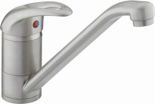 Larger image of Bristan Java Monobloc Sink Mixer Tap (Stainless Steel).