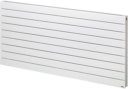 Larger image of Bristan Heating Lotus 1 Bathroom Radiator (White). 1400x650mm.