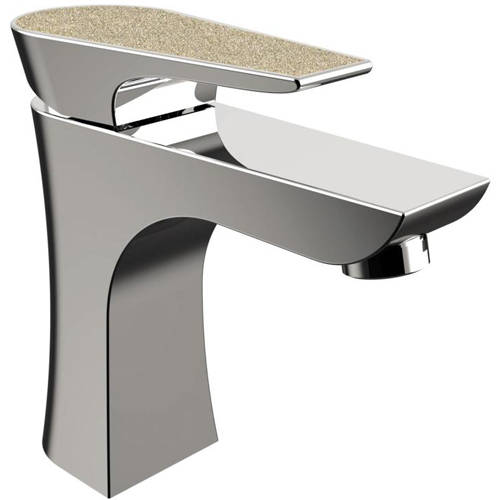 Larger image of Bristan Hourglass 1 Hole Bath Filler Tap (Champagne Shimmer).